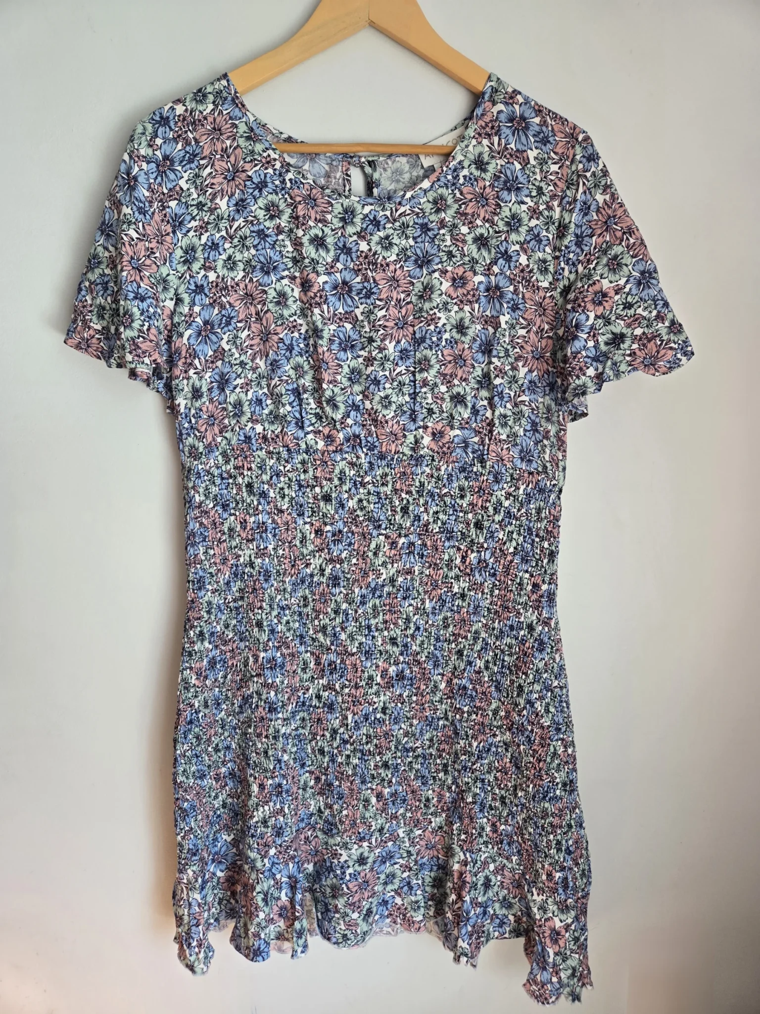 Featured image for New - Apricot viscose floral dress