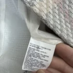 Thumbnail for Tristan pearl grey and pink tweed jacket size small