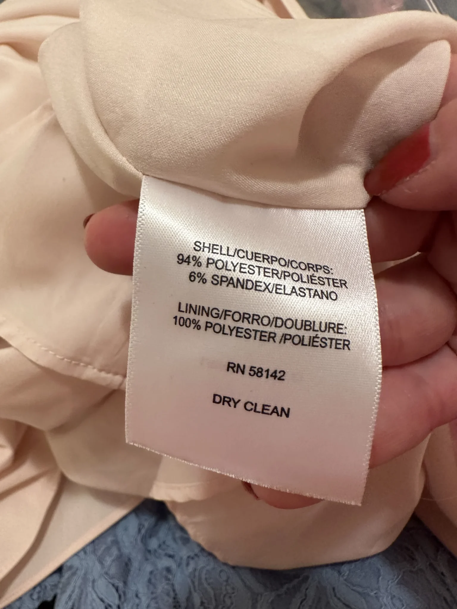 Image for Beige cream dress Gal meets glam size 0 (xs)