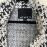 Thumbnail for Mid-season coat with houndstooth pattern by Novelti - size xs