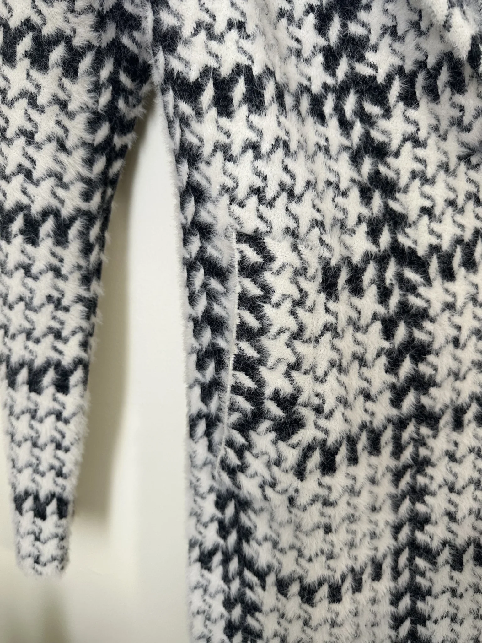 Image for Mid-season coat with houndstooth pattern by Novelti - size xs