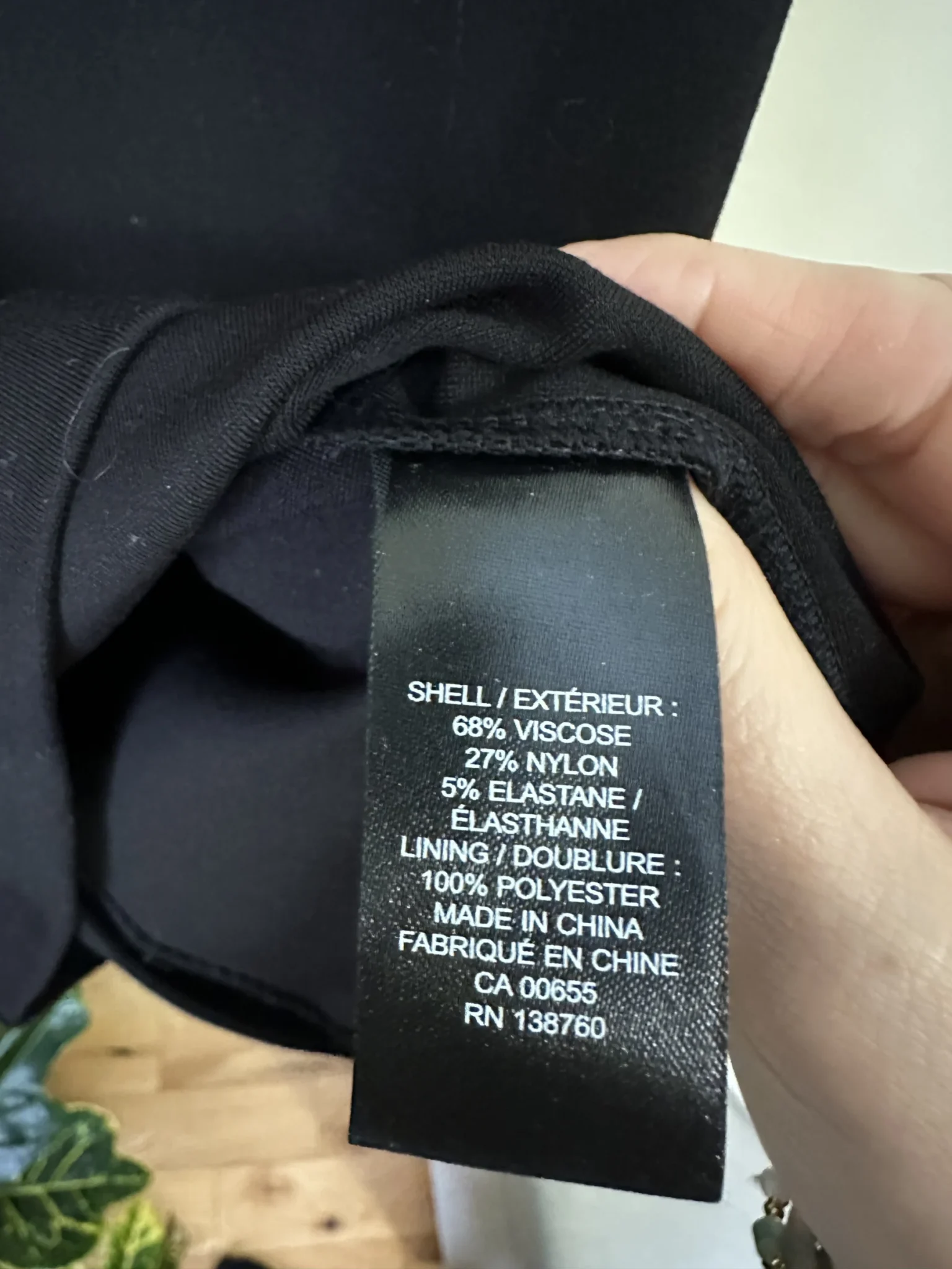Image for Black dress with pearl detail - RW&CO size xs