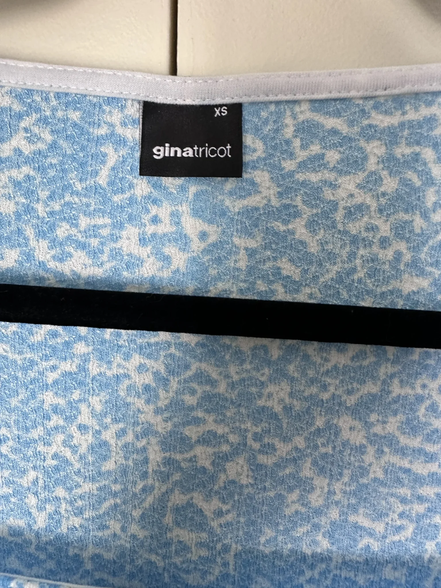 Image for Blue and white dress by Swedish brand Gina Tricot - size xs