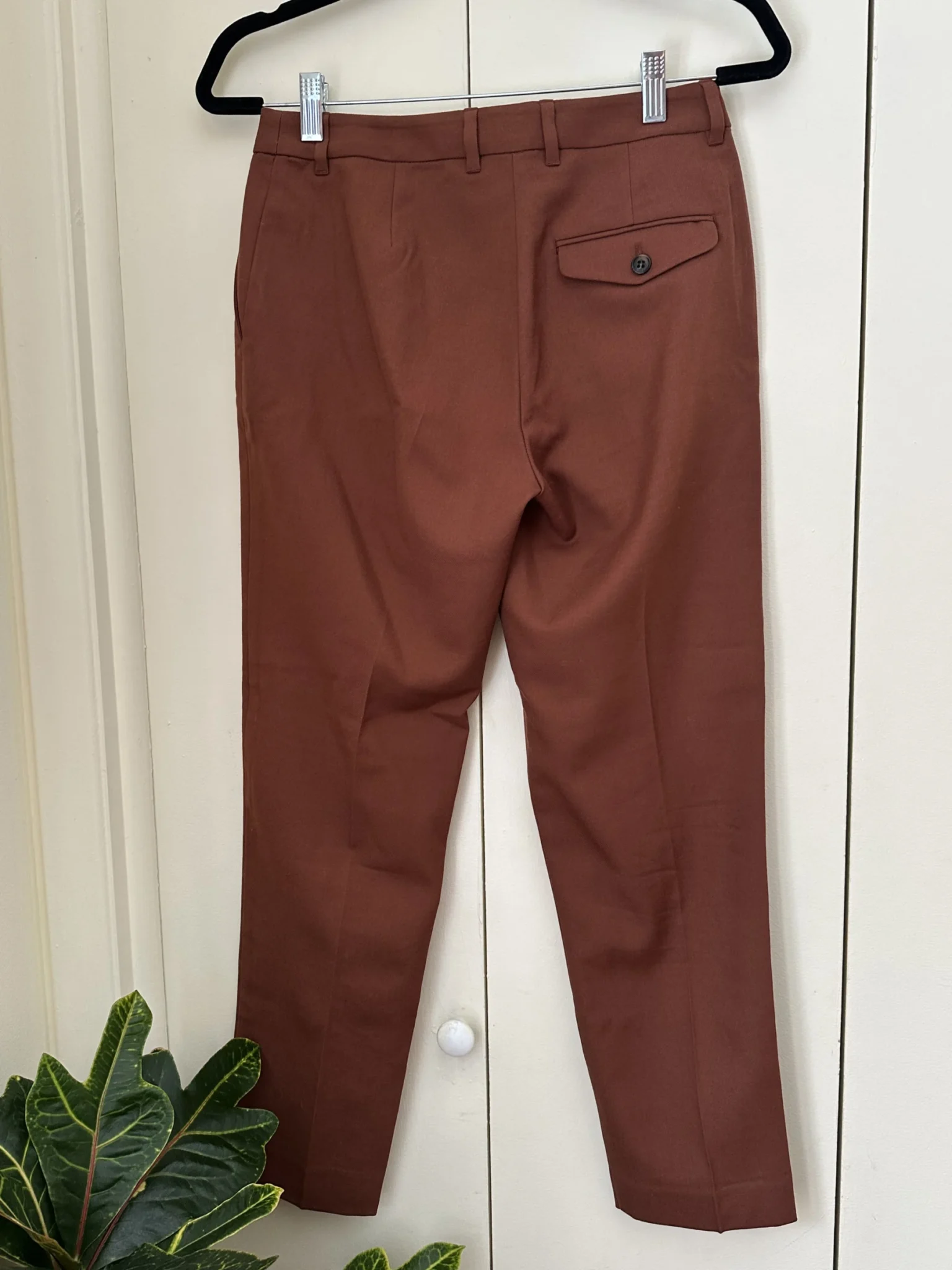 Image for Marguerite trousers in 100% wool - Comptoir des cotonniers size 34 (xs)