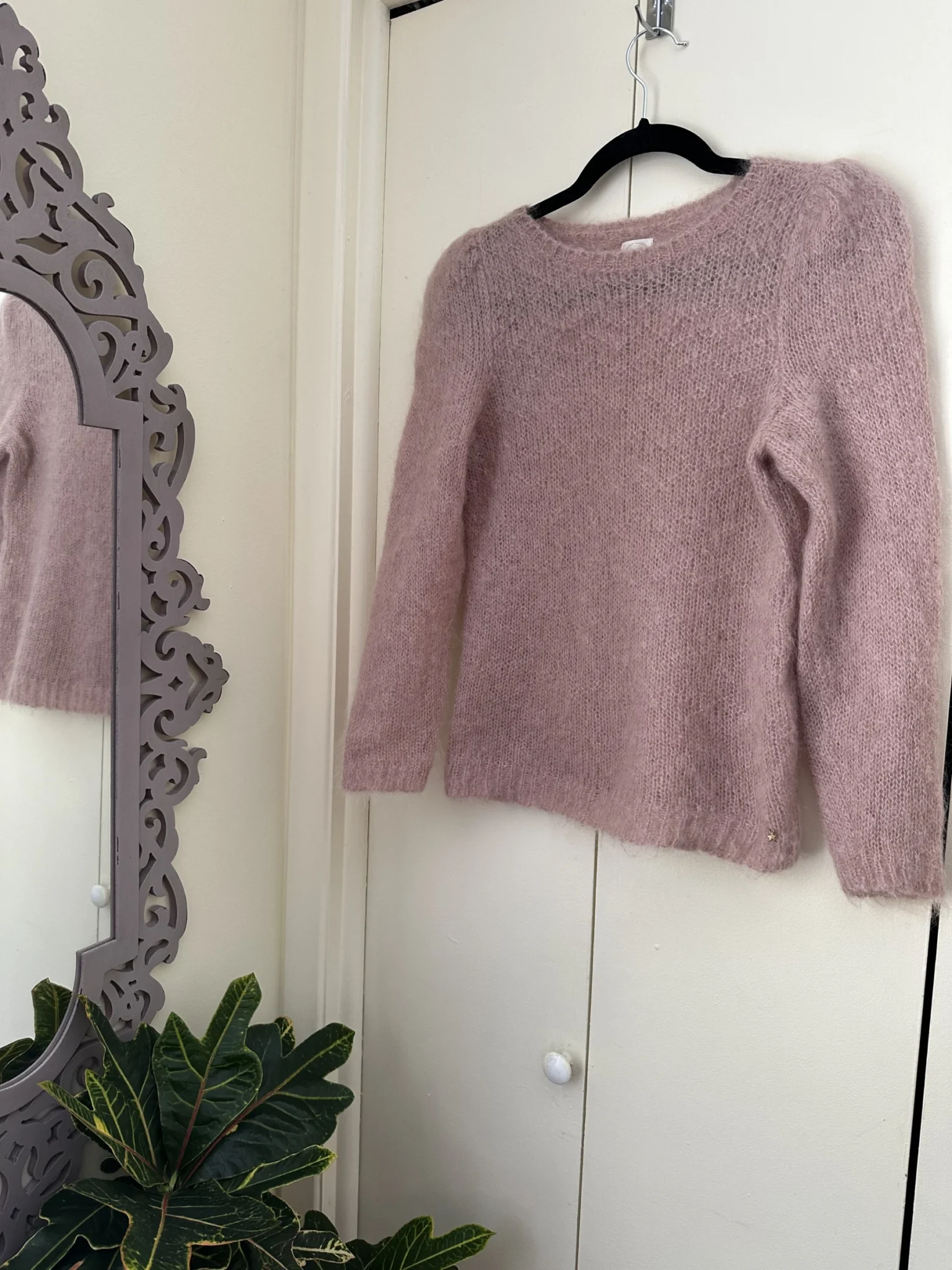 Image for Colinette pink mohair jumper - Des petits hauts size 0 (xs)