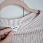 Thumbnail for Pull Garage rose pâle XS