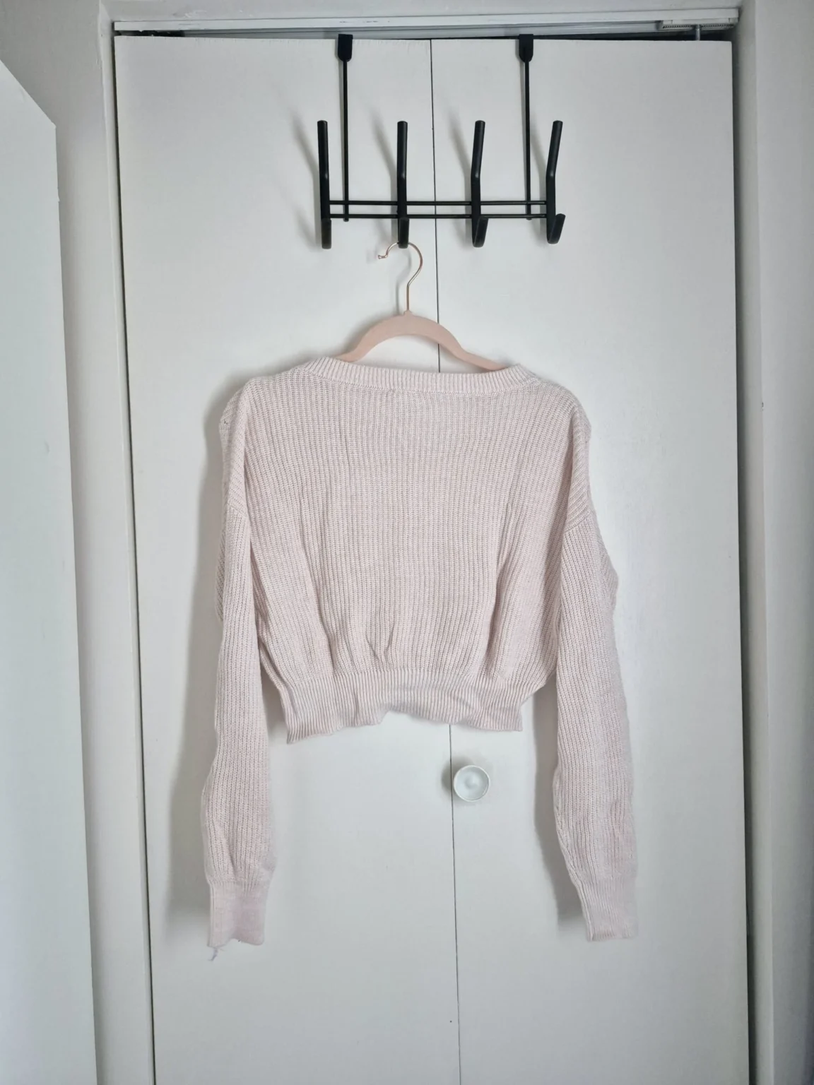 Image for Pull Garage rose pâle XS