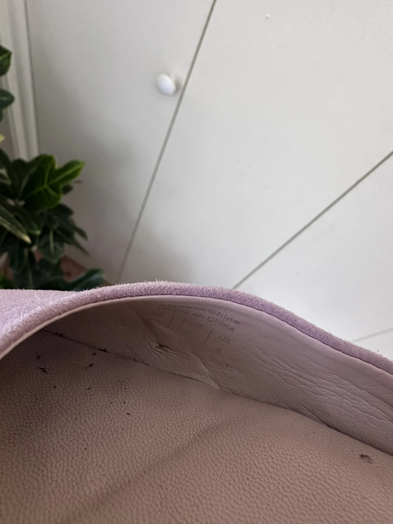 Image for Lilac suede Aldo heels size 6.5