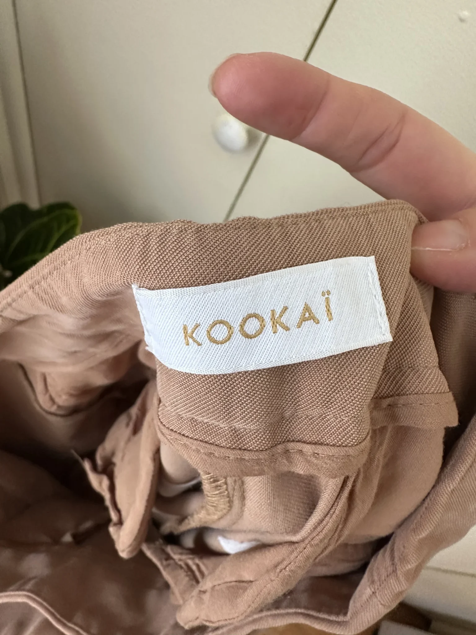 Image for Tan trousers - Kookaï size 34 (xs)
