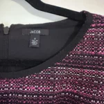Thumbnail for Pink and black tweed dress - Jacobs size xs