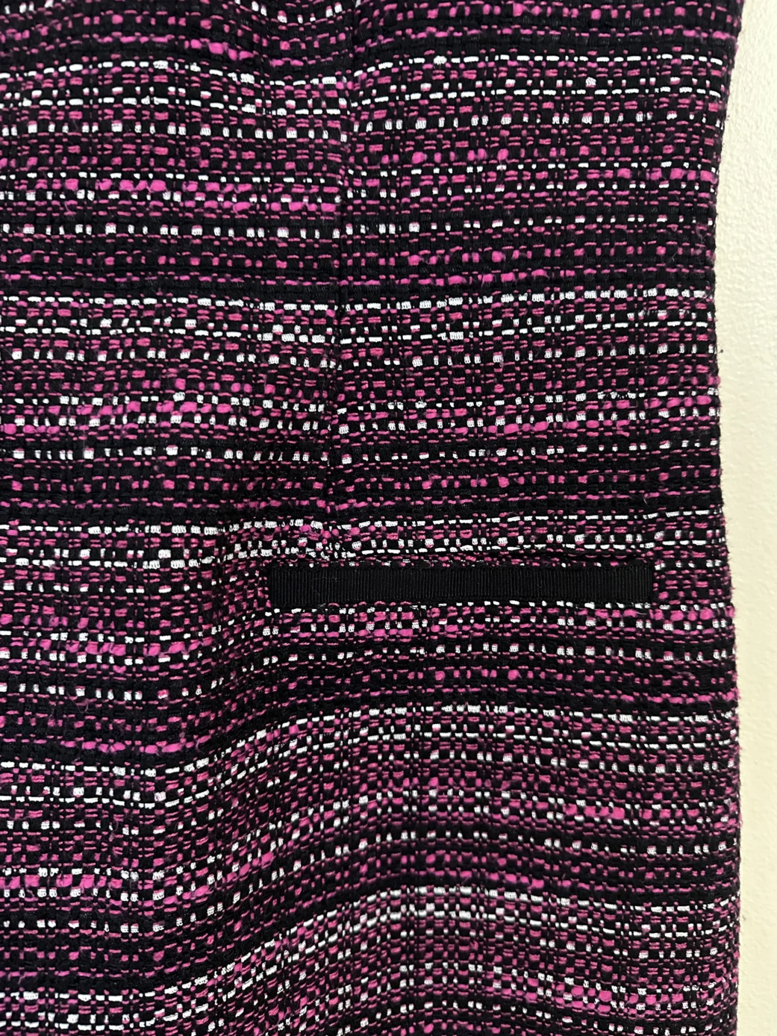 Image for Pink and black tweed dress - Jacobs size xs