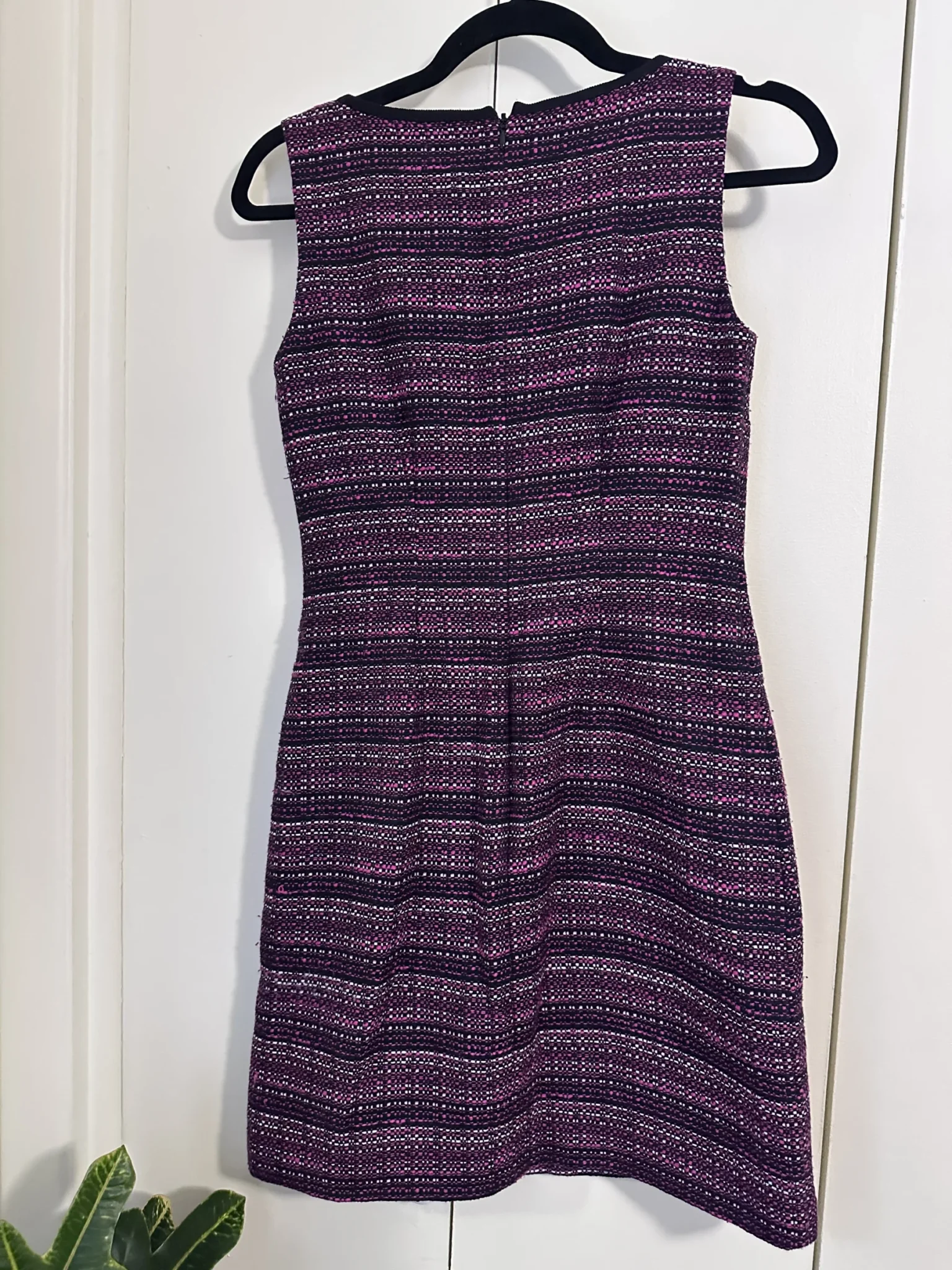 Image for Pink and black tweed dress - Jacobs size xs