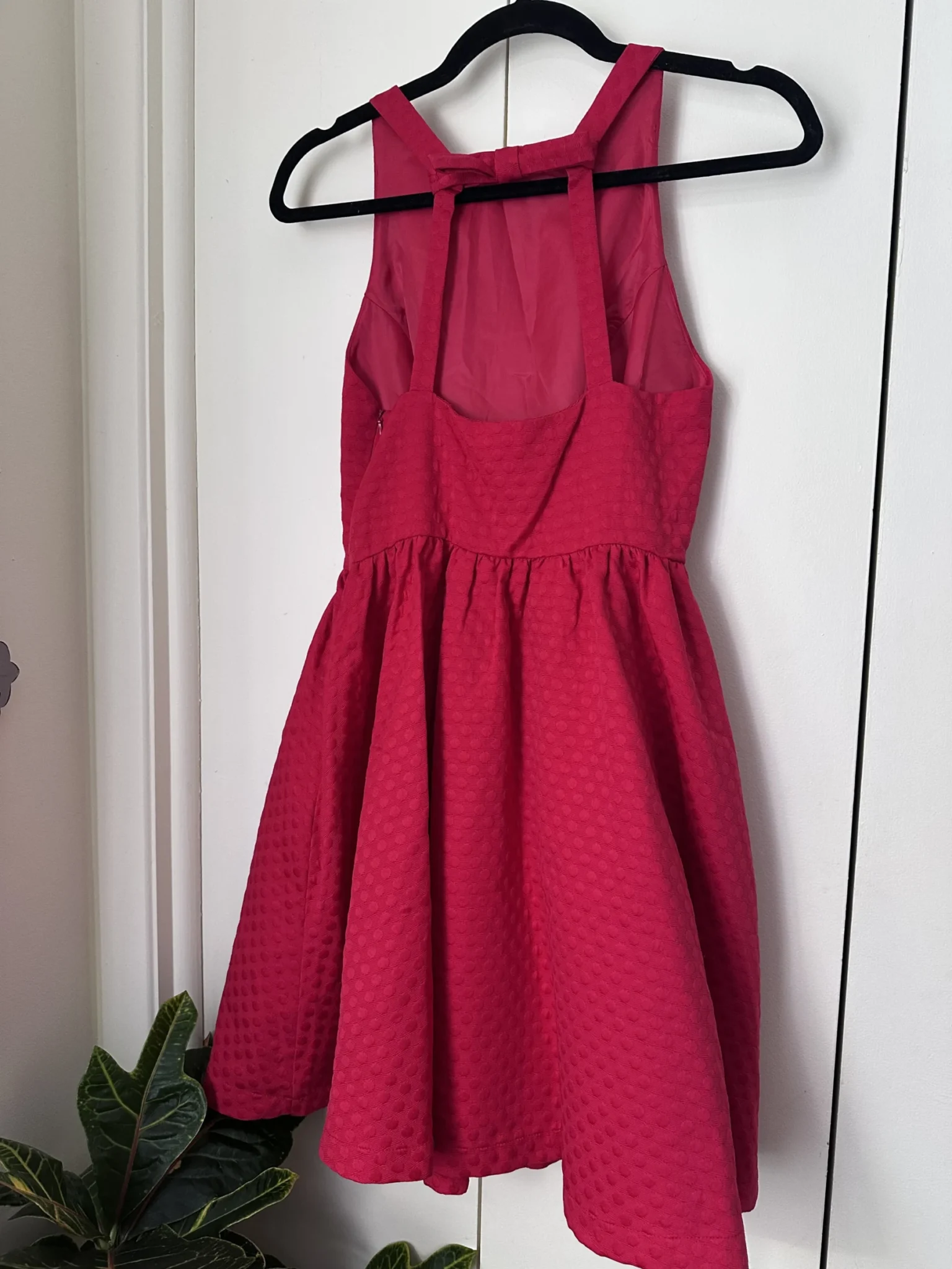 Image for Red dress 🍒 with polka dots - boutique 1861 size small