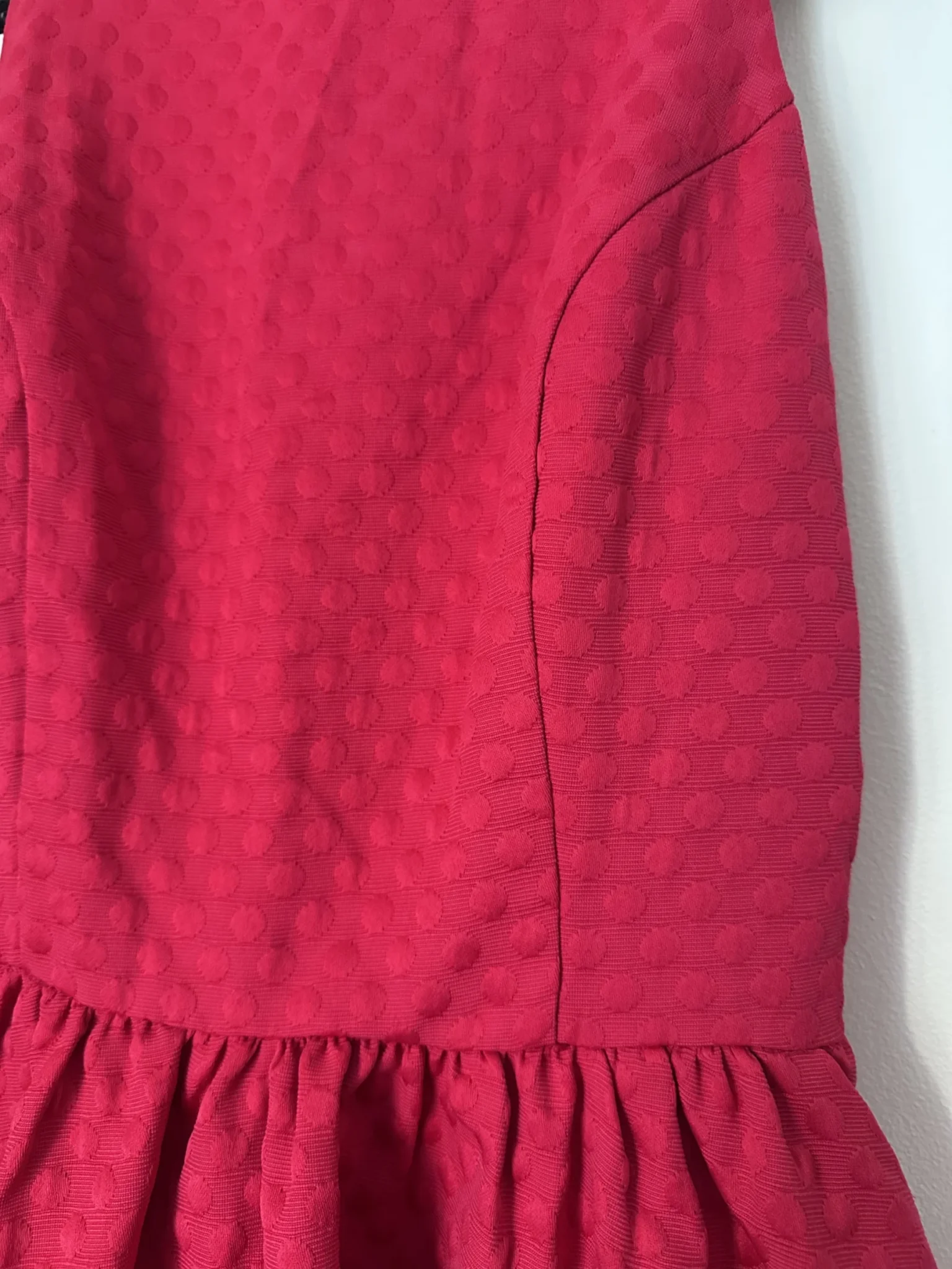 Image for Red dress 🍒 with polka dots - boutique 1861 size small