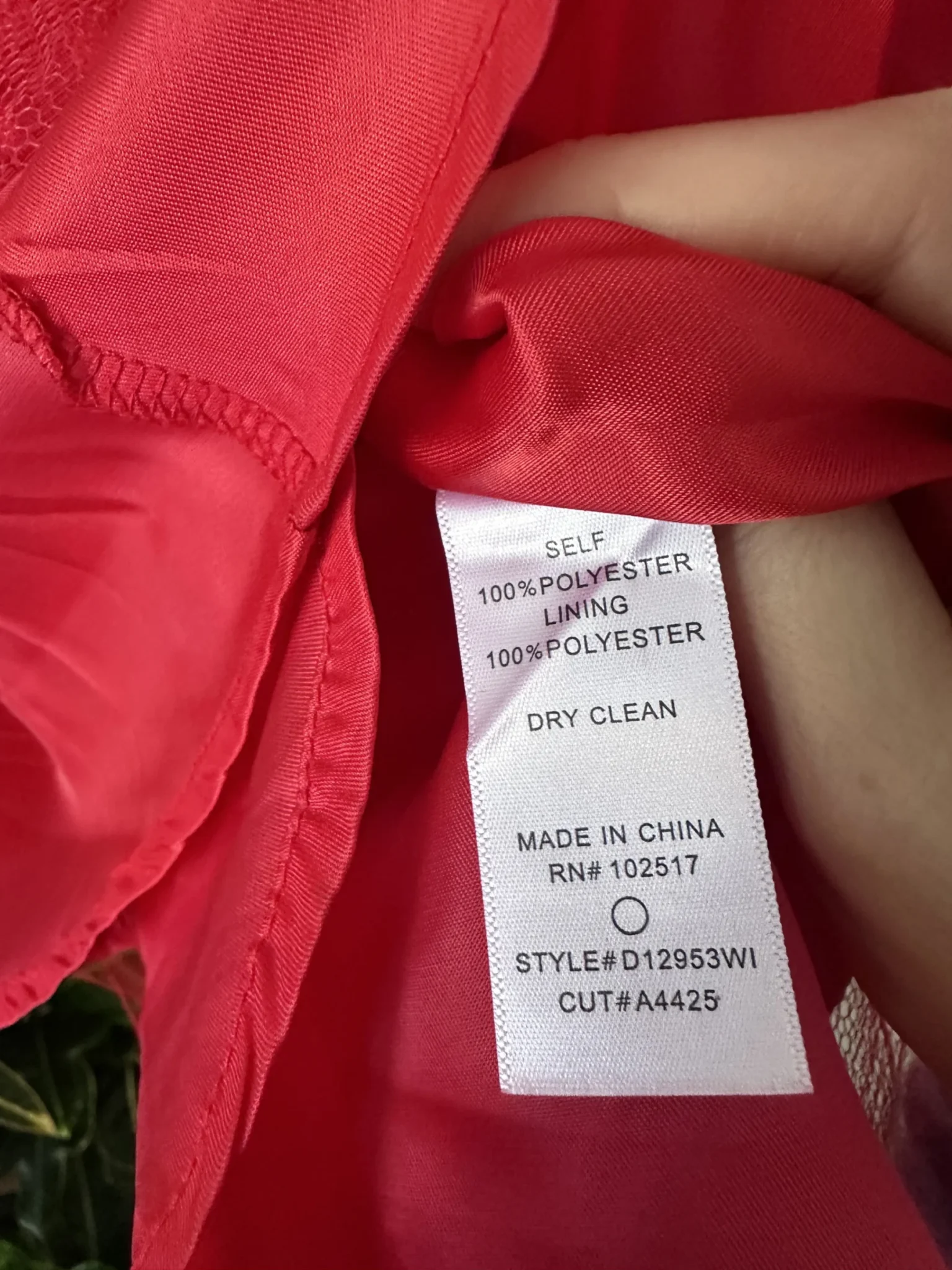 Image for Red dress 🍒 with polka dots - boutique 1861 size small