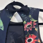 Thumbnail for Silky black floral dress 🖤 - RW&CO size 0 (xs)