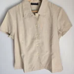 Featured thumbnail for Vintage - Beige structured shirt