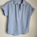Featured thumbnail for Light blue top 💯 cotton