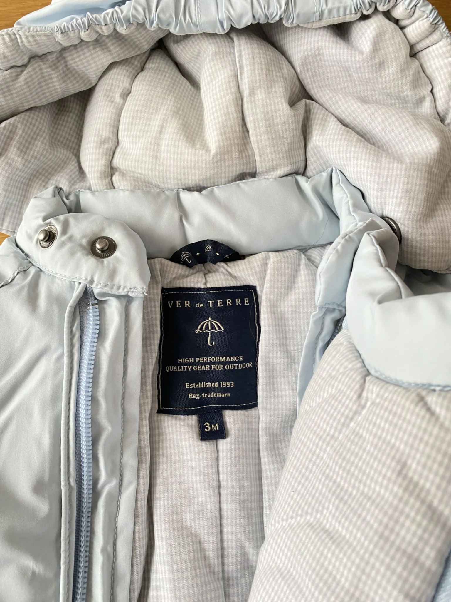 Image for Habit de neige/ combinaison bébé 3 mois wintersuit marque danoise de luxe ver de terre