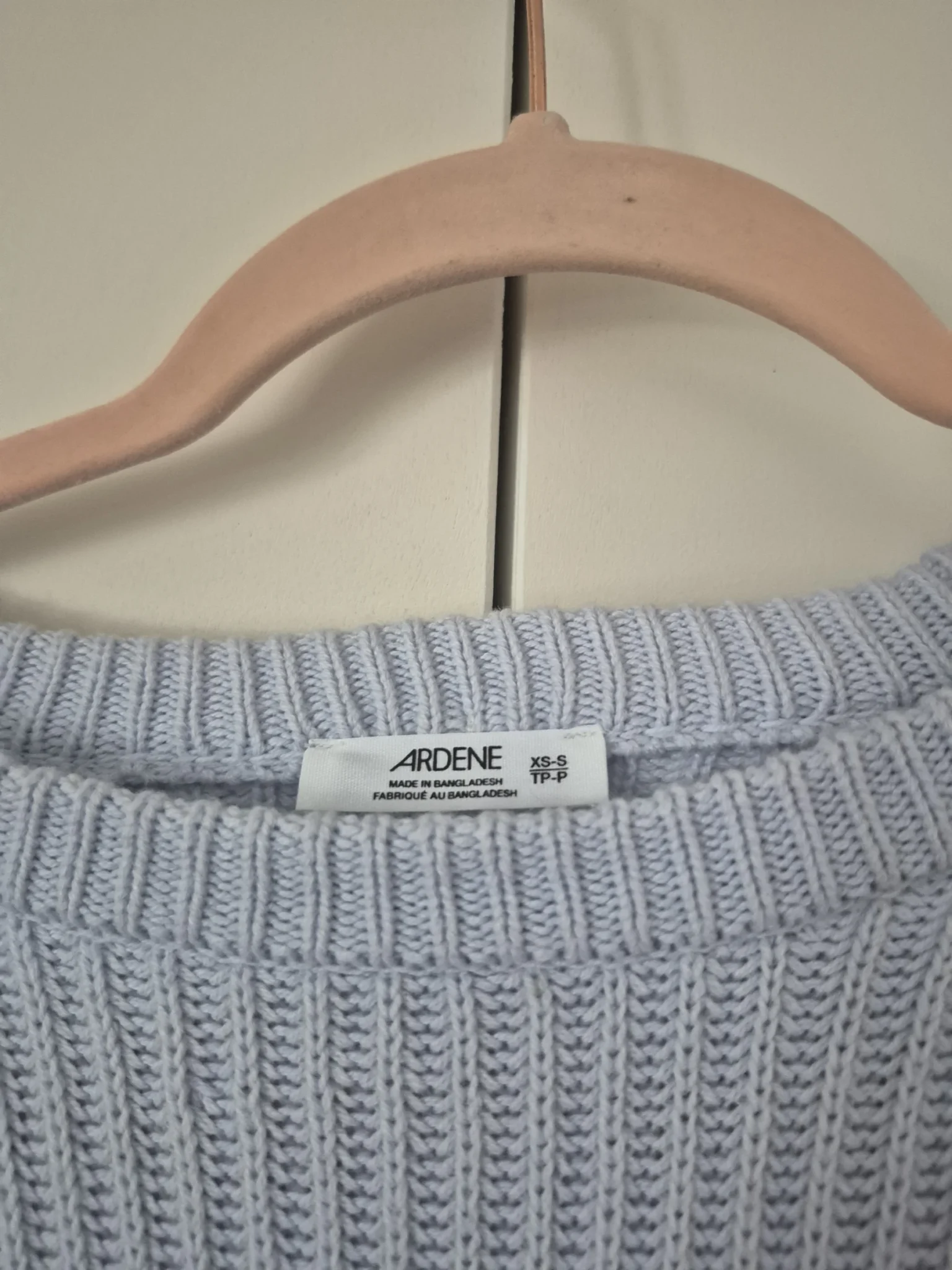 Image for Pull bleu pâle Ardene XS Small