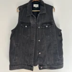 Featured thumbnail for Sleeveless denim jacket