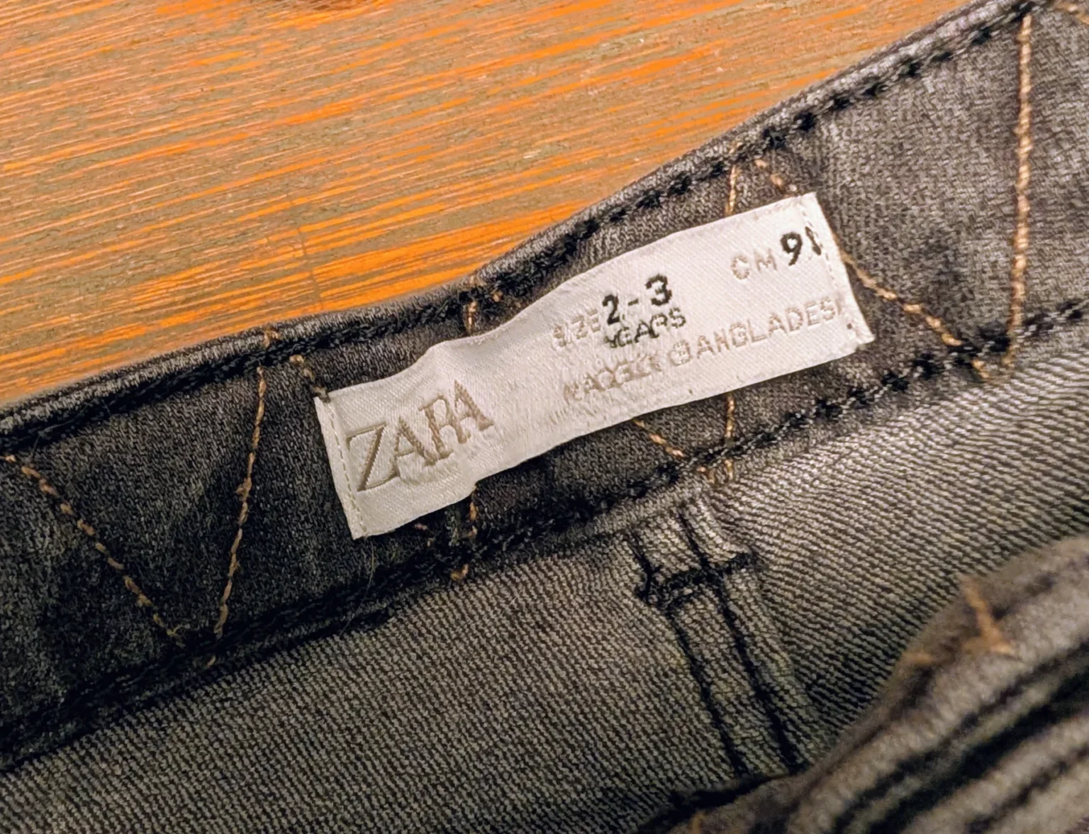 Image for Jeans Zara 2-3 ans