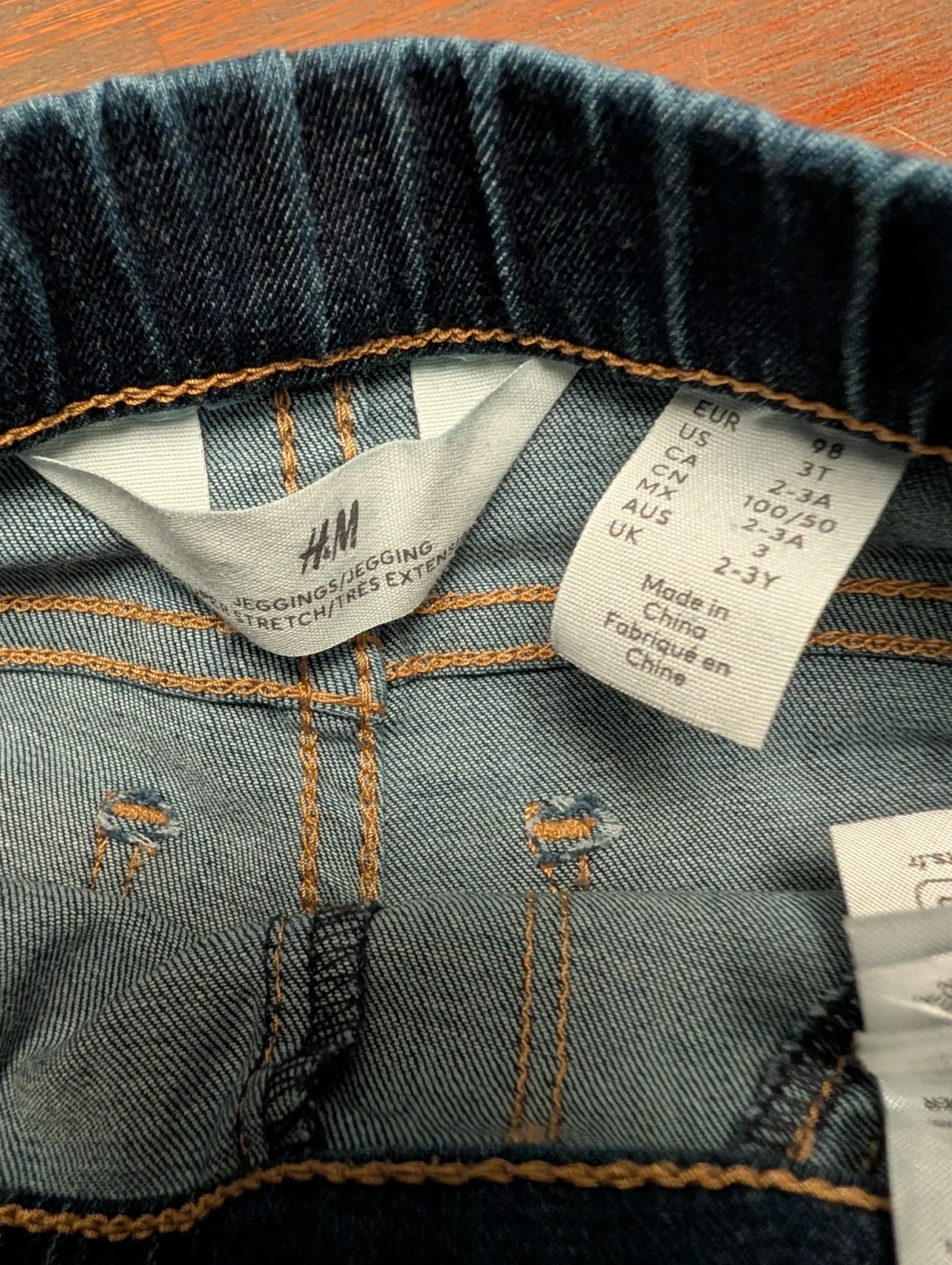 Image for Jeans HM 3 ans