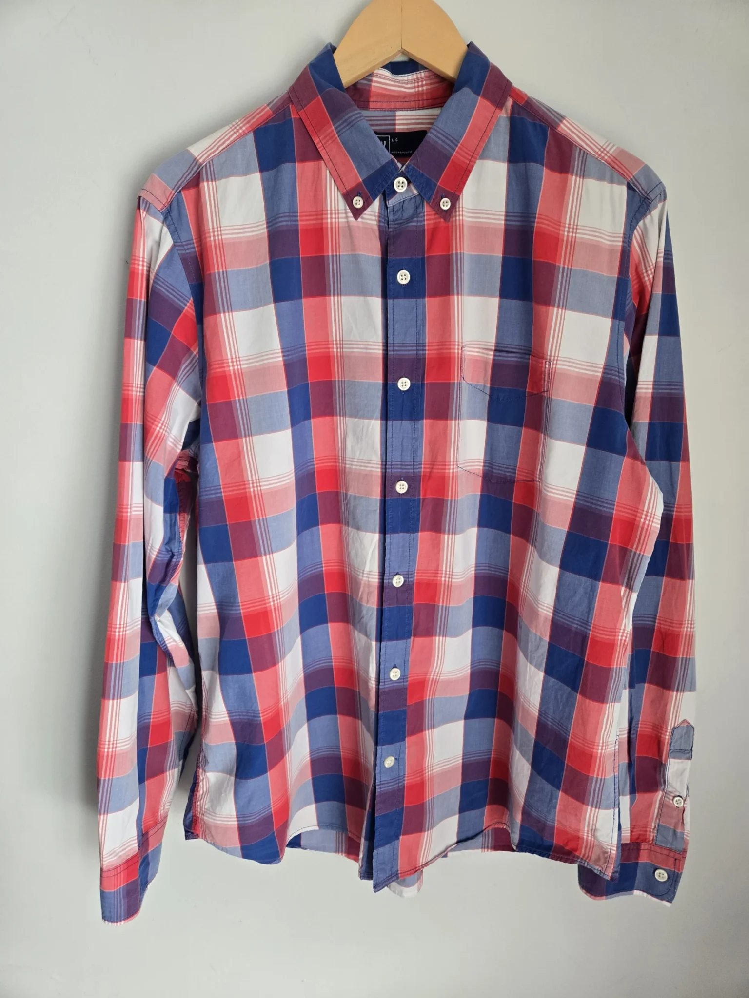 Featured image for Check shirt 💯 cotton GAP