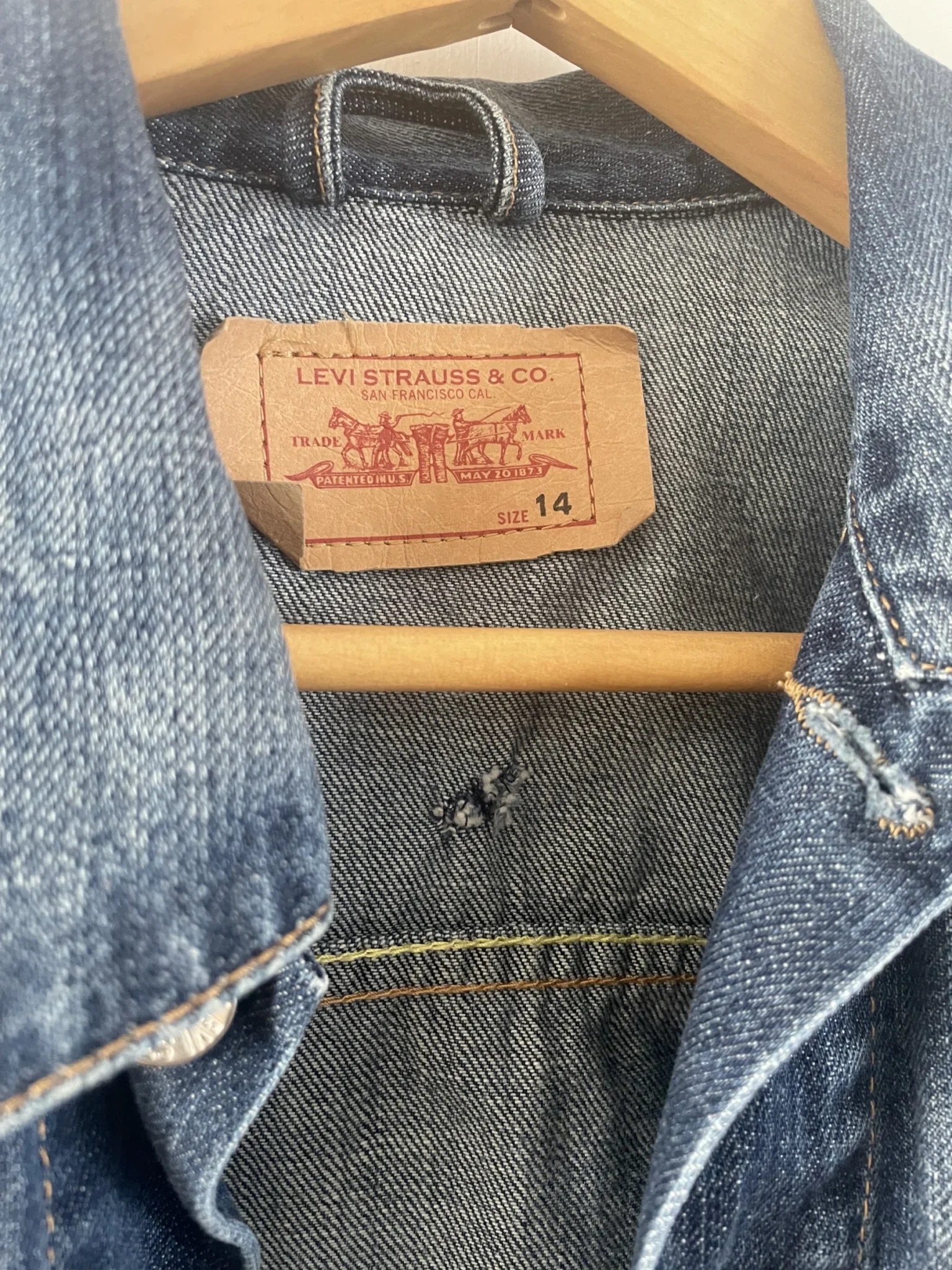 Image for Manteau en jeans Levis pour jeunes