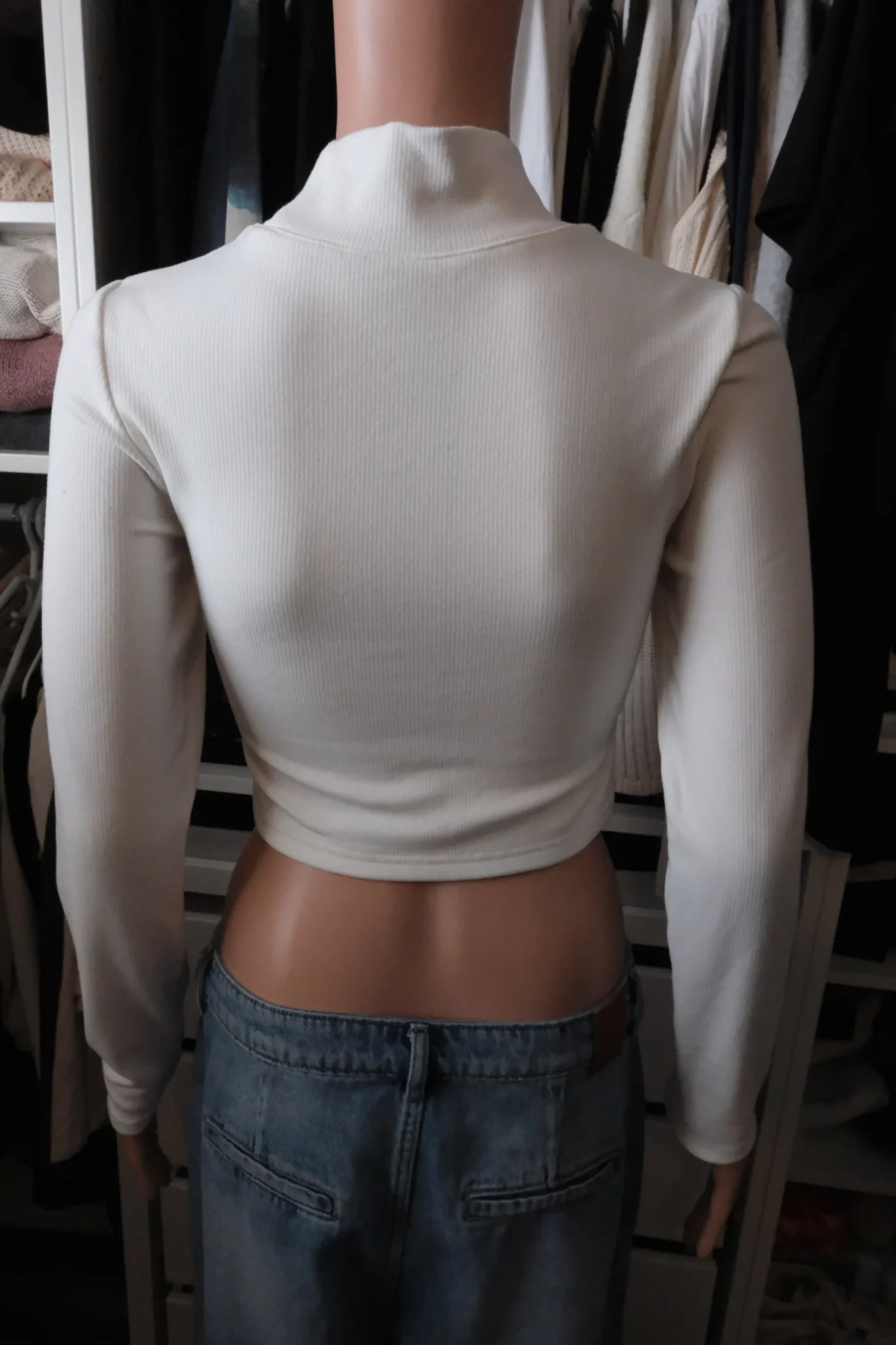 Image for Too much crop turtleneck