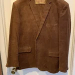 Featured thumbnail for 2-piece suit Alain Dupetit - Corduroy Brown - 54R / 48W