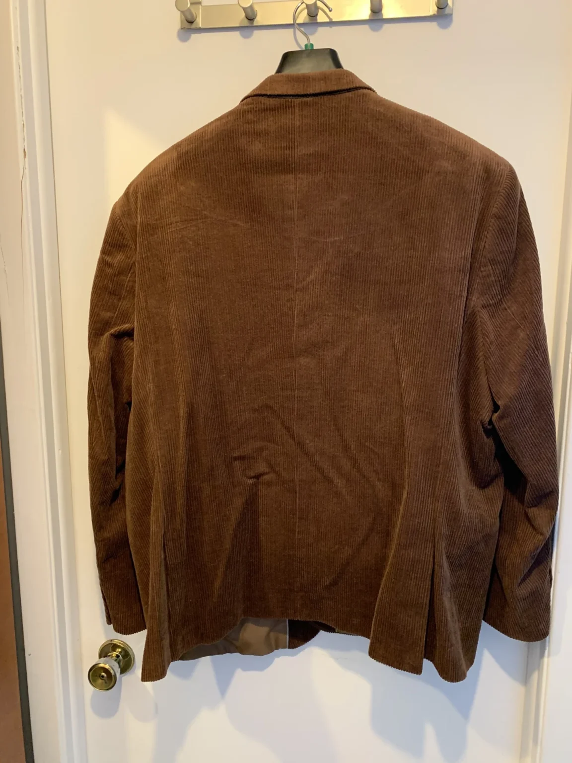 Image for 2-piece suit Alain Dupetit - Corduroy Brown - 54R / 48W