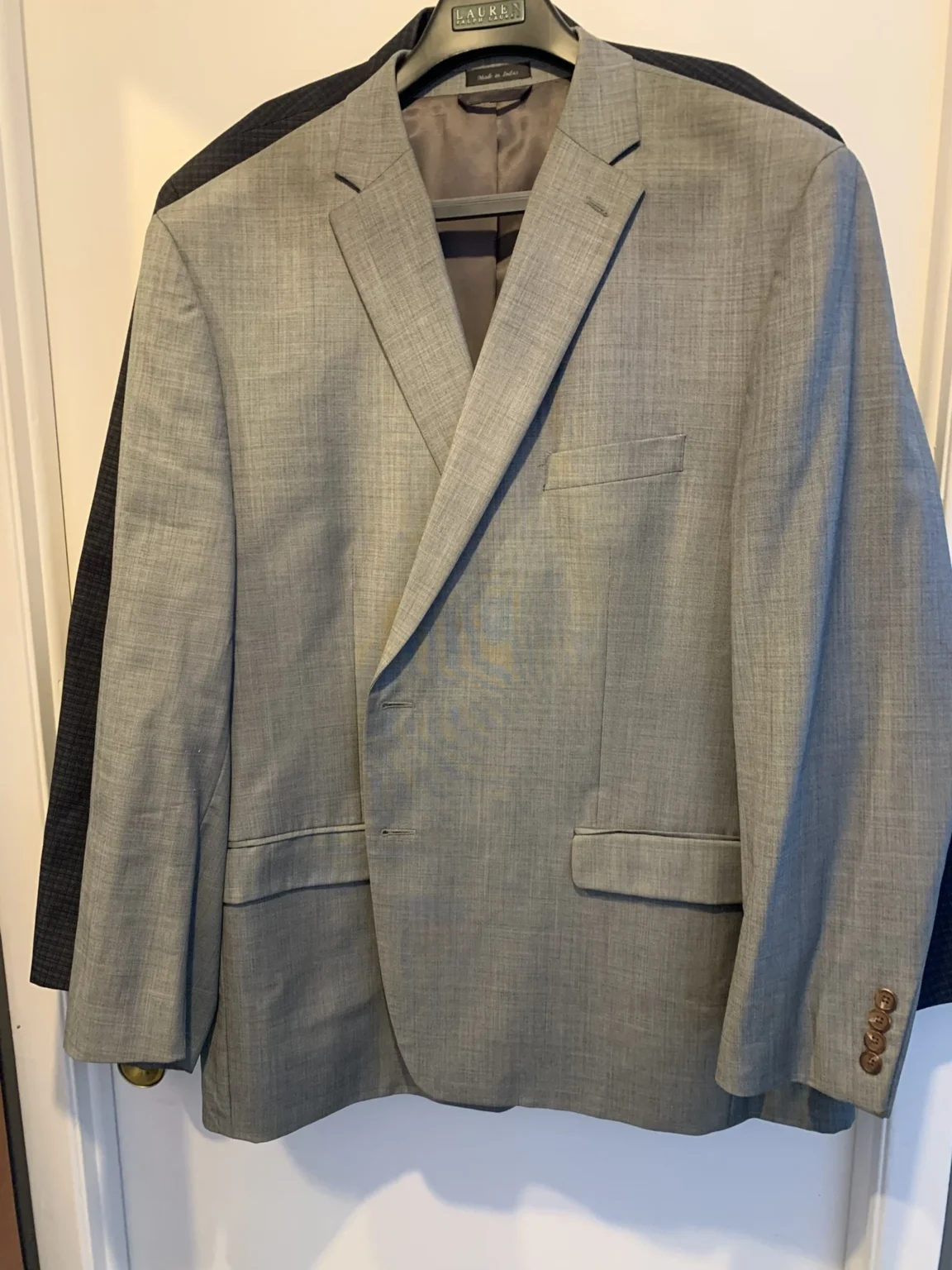 Featured image for Lauren Ralph Lauren Jacket - Silver / Light Grey - Size 52R