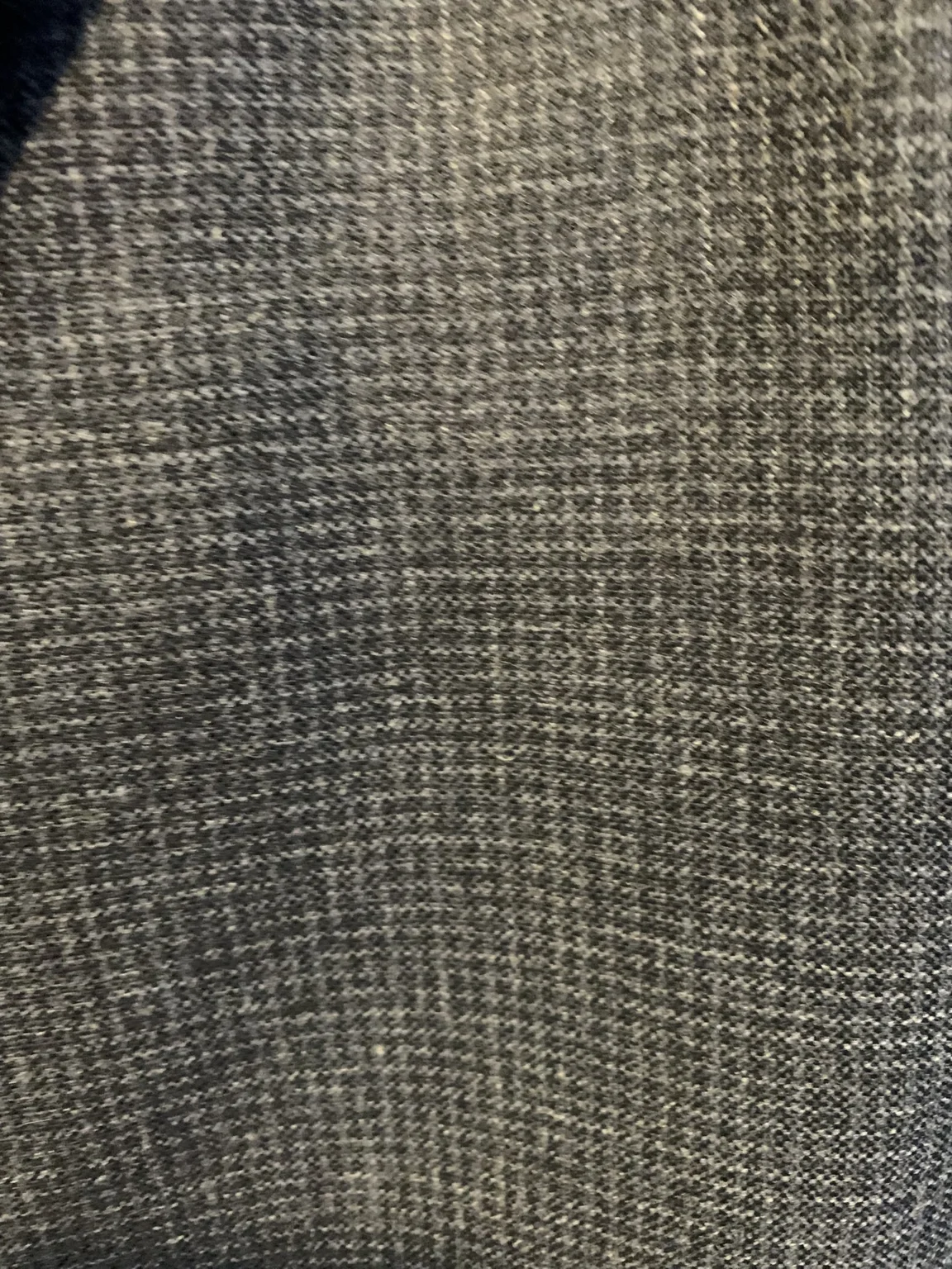Image for Veston Alfred Sung – Bleu à Micro-motif Pied-de-poule – Taille 52R