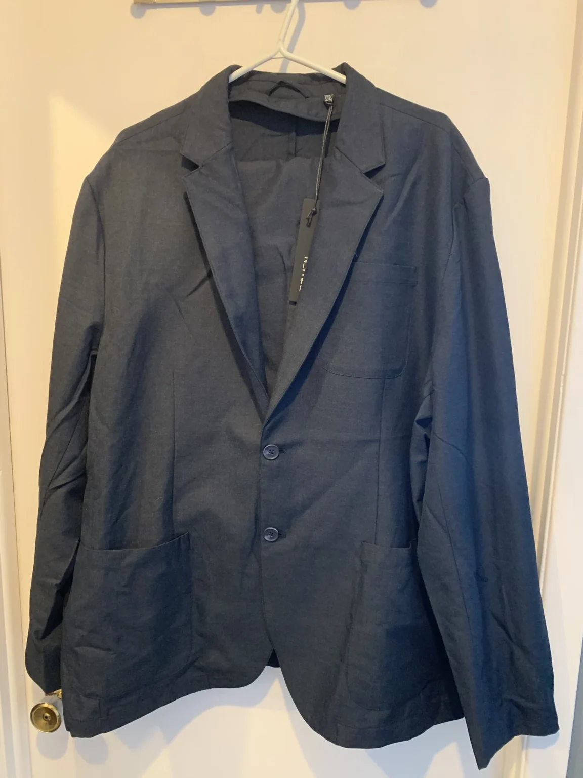 Featured image for 2-piece set Fashion Nova Men - Slim Modern Navy - Cut 2XL (New)