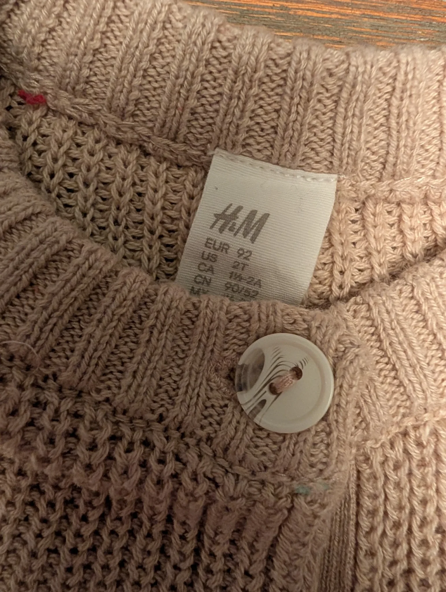 Image for Cardigan HM 2 ans