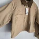 Thumbnail for New - Uniqlo short zip jacket