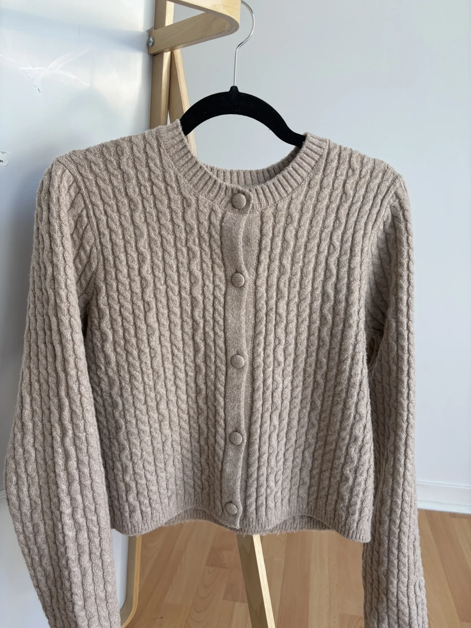 Featured image for Wool button jumper