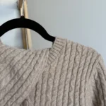 Thumbnail for Wool button jumper