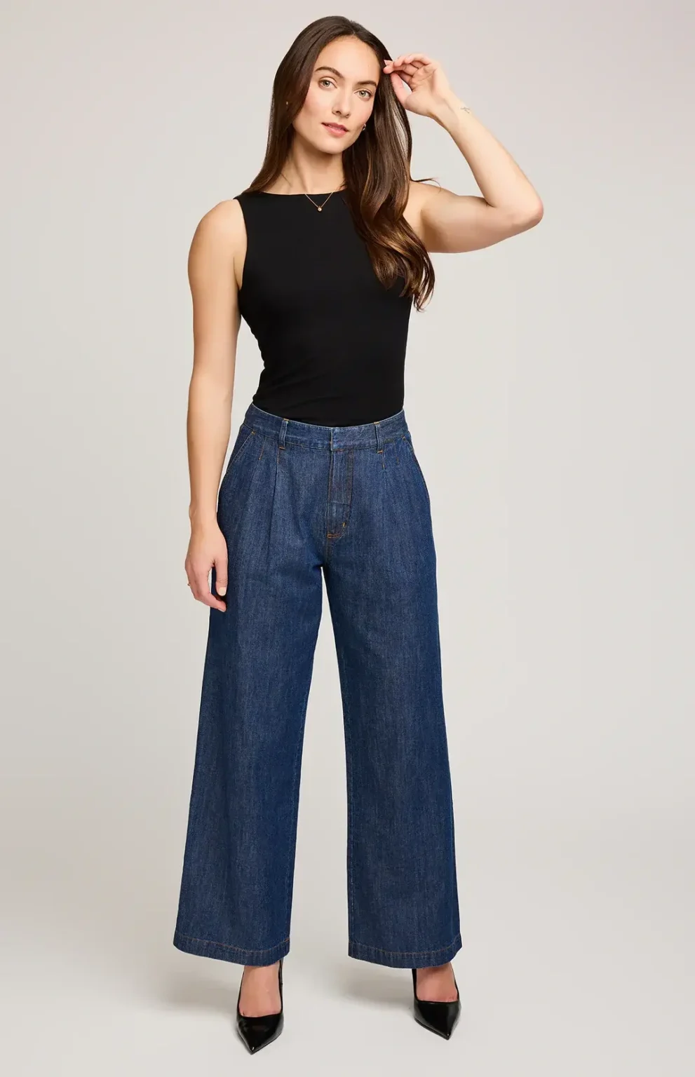 Image for Jeans Amara - Dark Wash Large