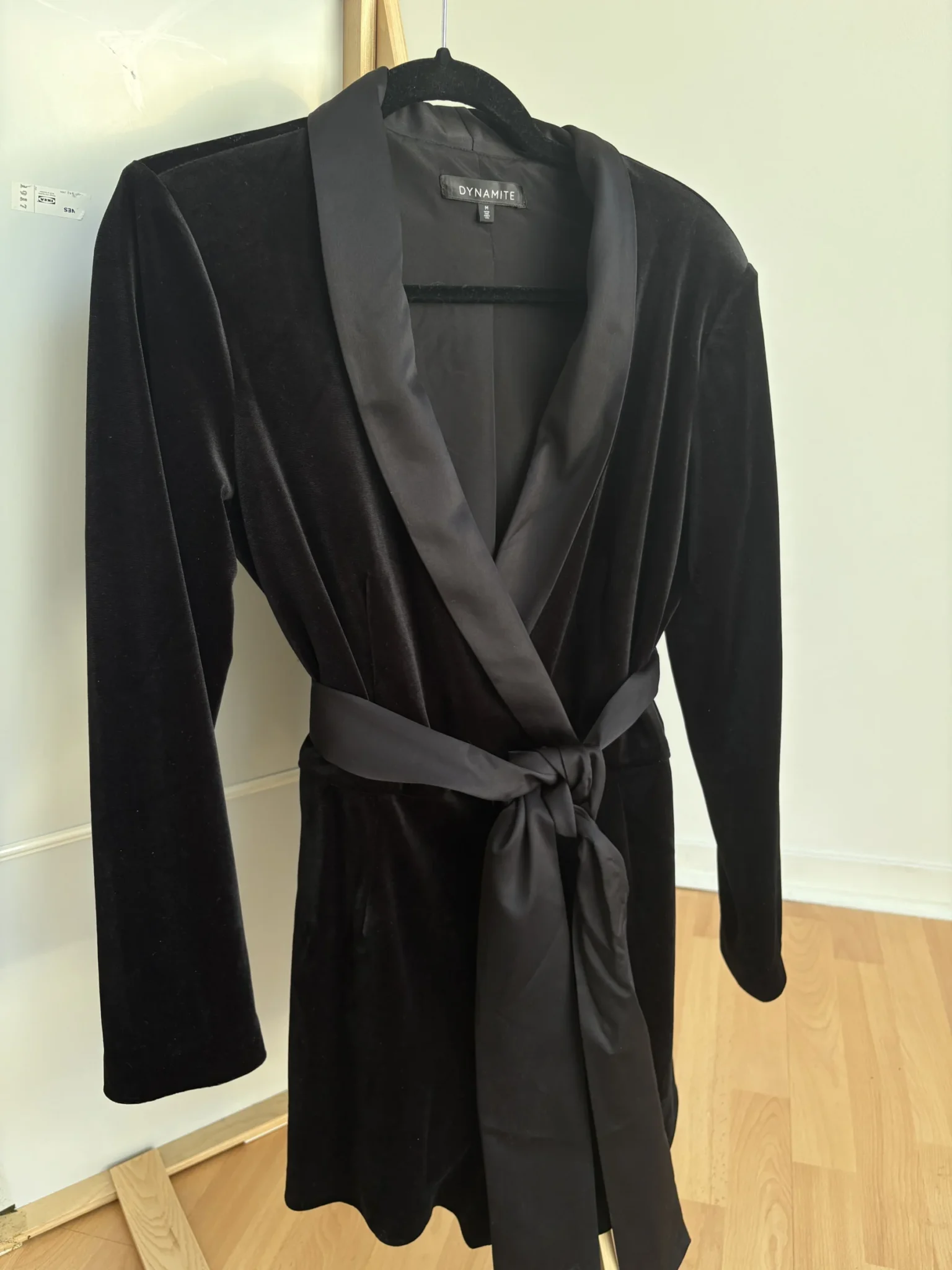 Image for Romper shorts jacket style in velvet