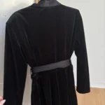 Thumbnail for Romper shorts jacket style in velvet