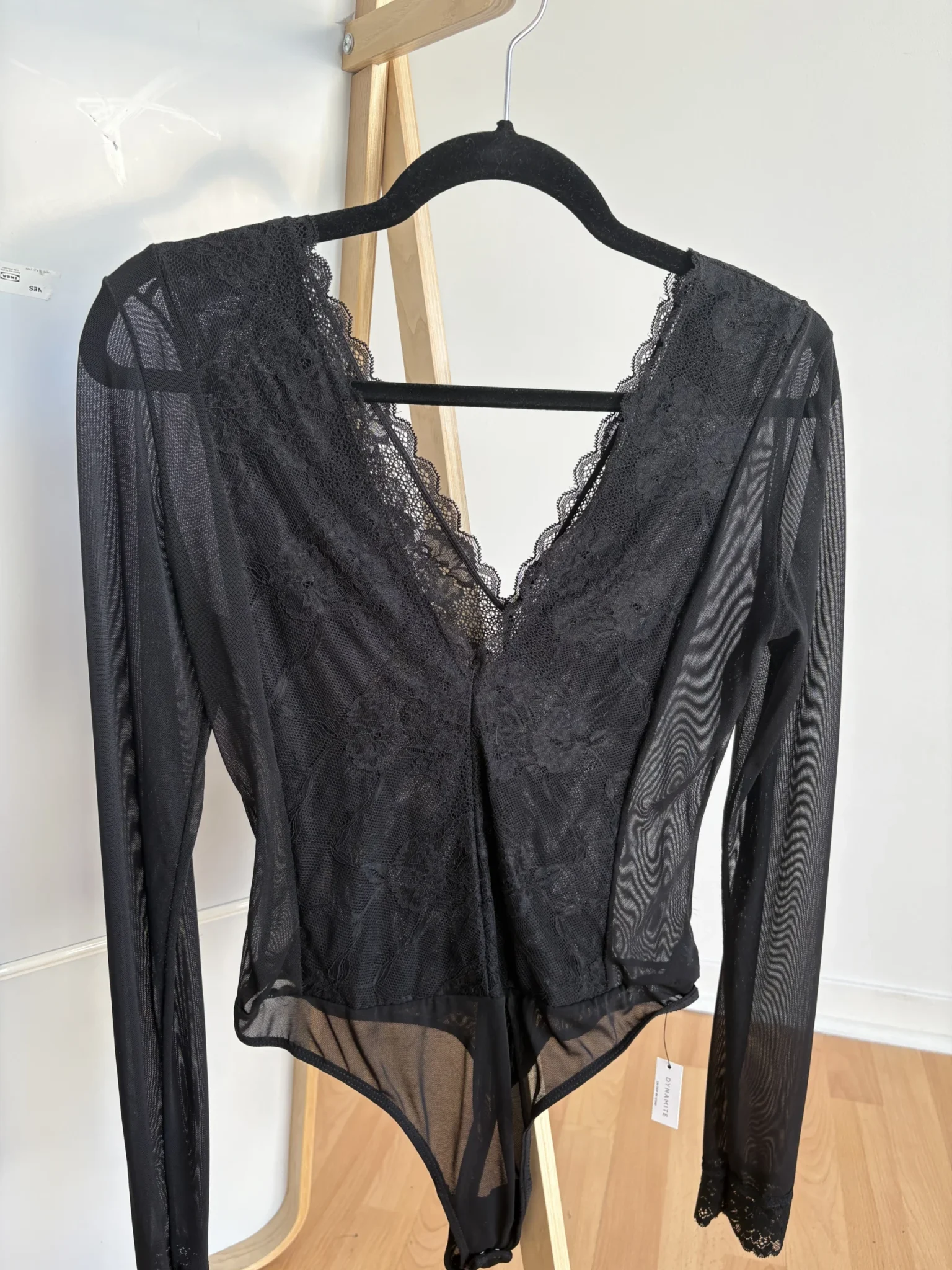 Featured image for Mesh and lace bodysuit