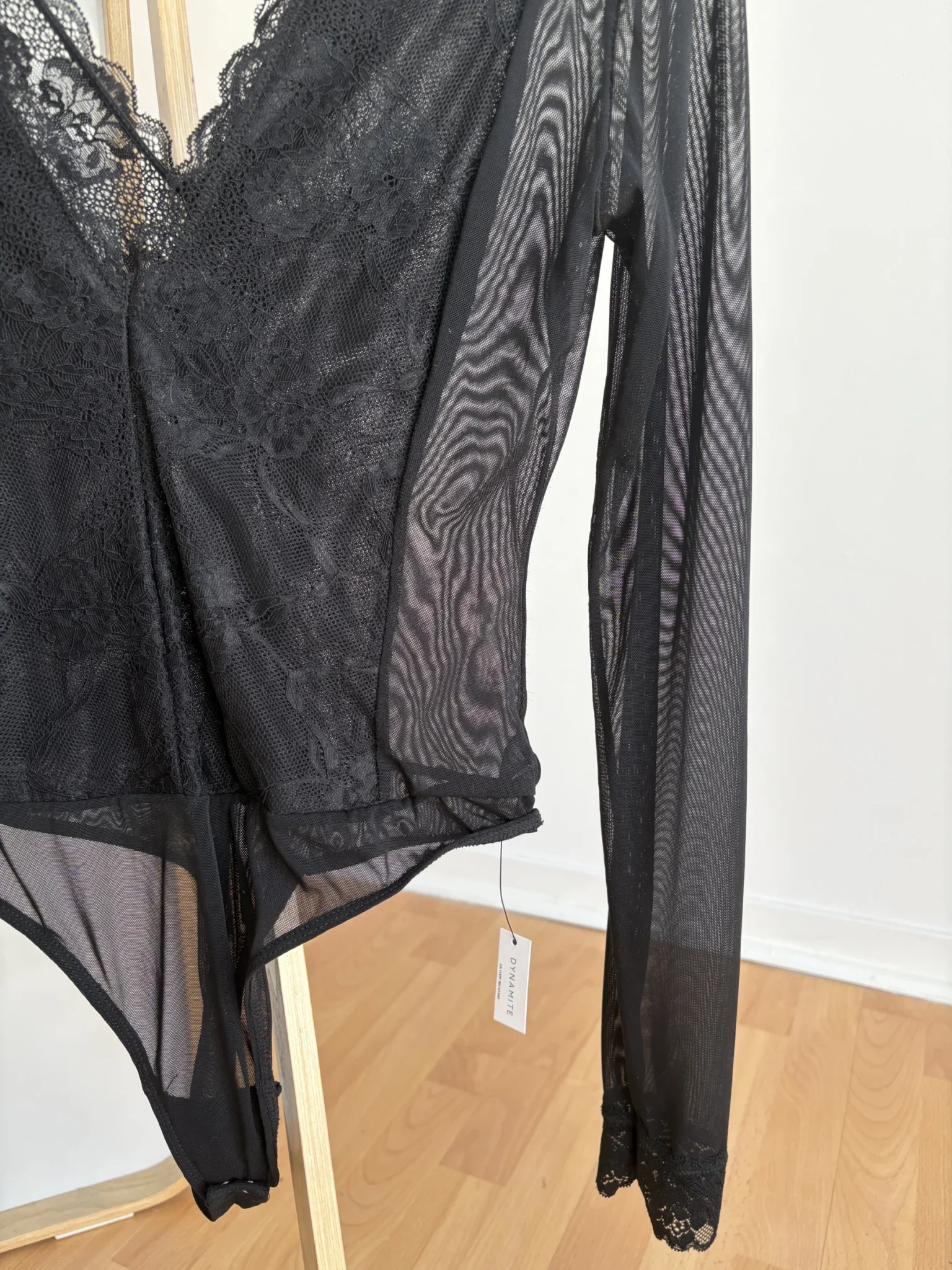 Image for Mesh and lace bodysuit