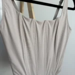 Thumbnail for Corset-style camisole top