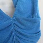 Featured thumbnail for Sparkling blue crop top