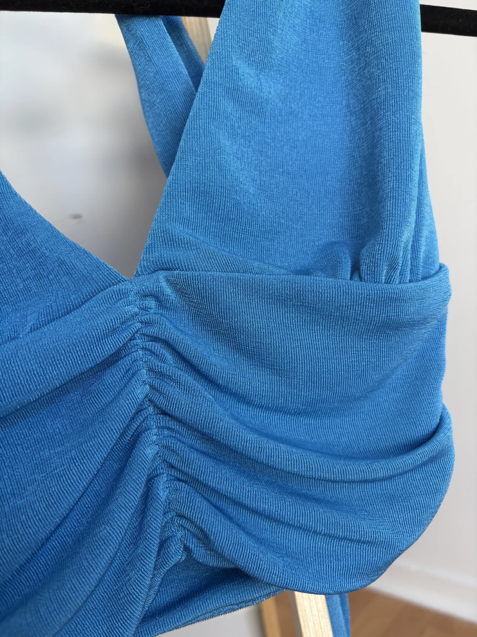 Featured image for Sparkling blue crop top