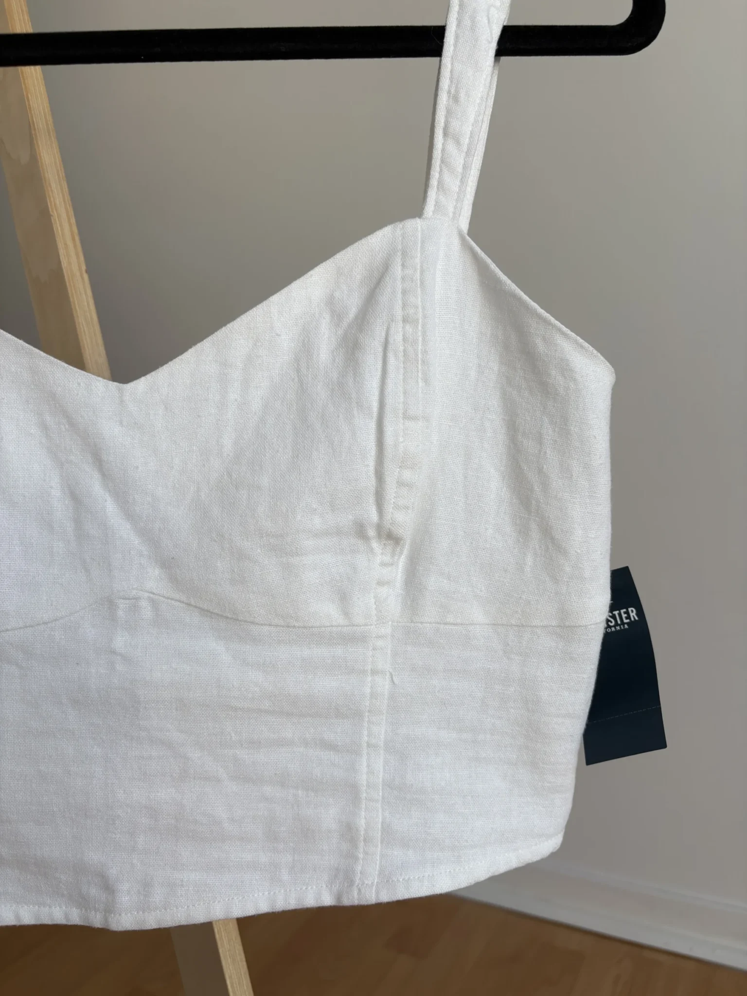 Featured image for Summer linen crop top