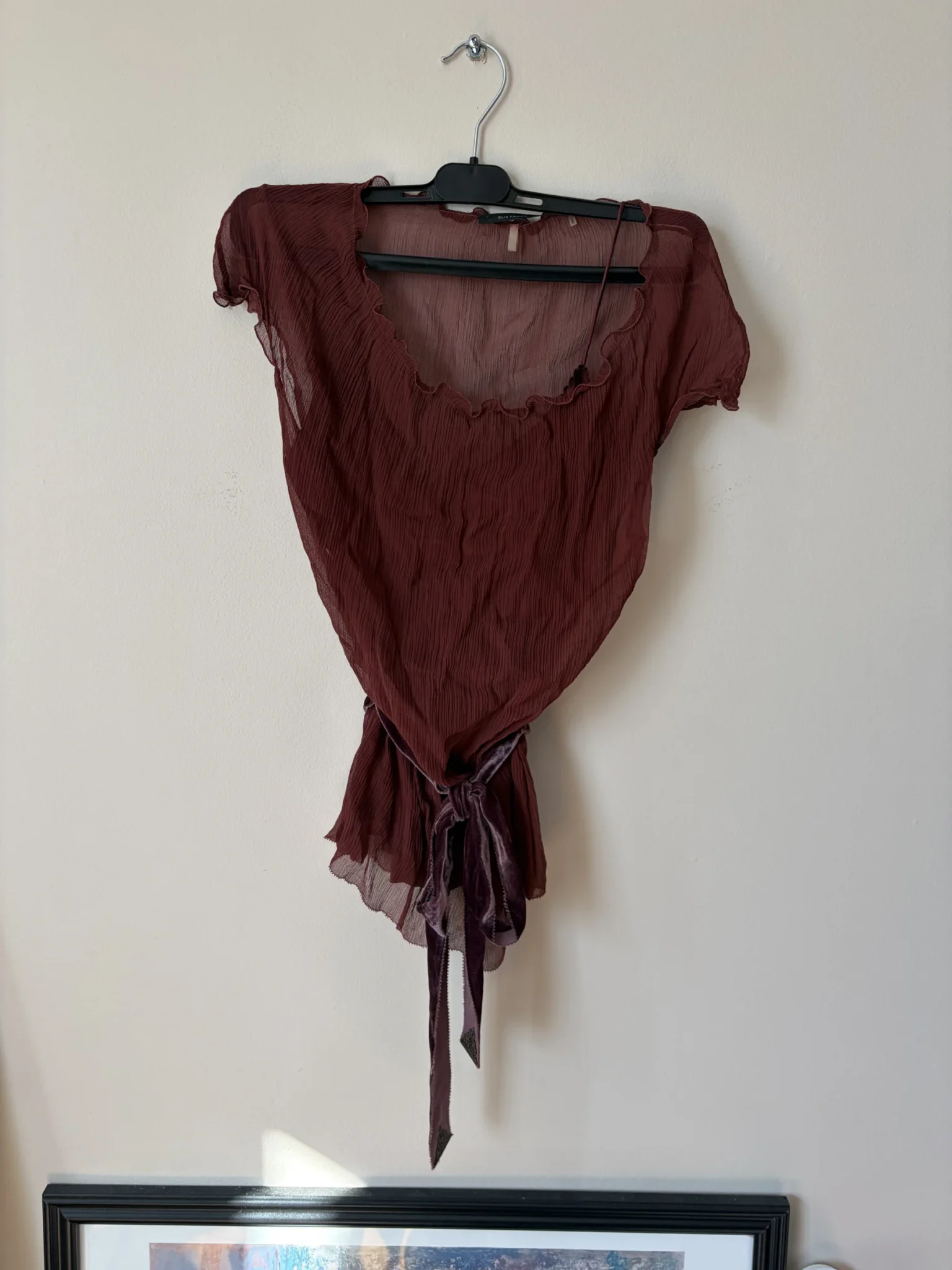 Image for Top 100% soie Elie Tahari
