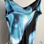 Thumbnail for Satin floral dress